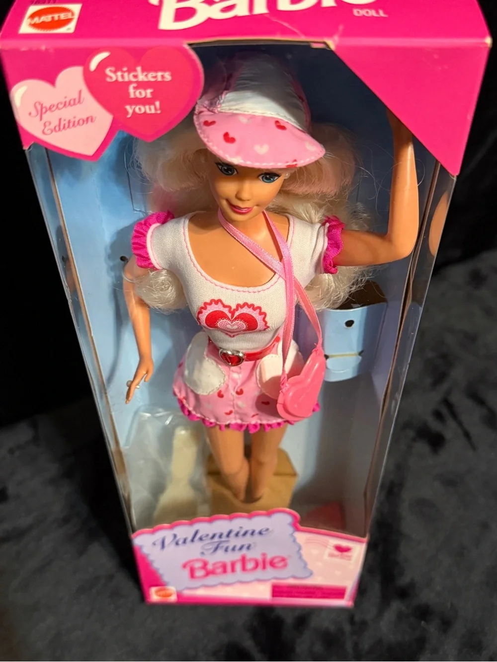 1996 Mattel Valentine Fun Barbie Doll Special Edition